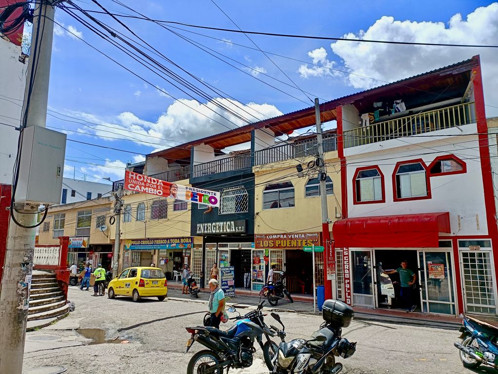 Straatbeeld Colombia